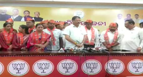 Odisha: Ten Sarpanches From Brajarajnagar Join BJP In Presence Of Senior Ministers