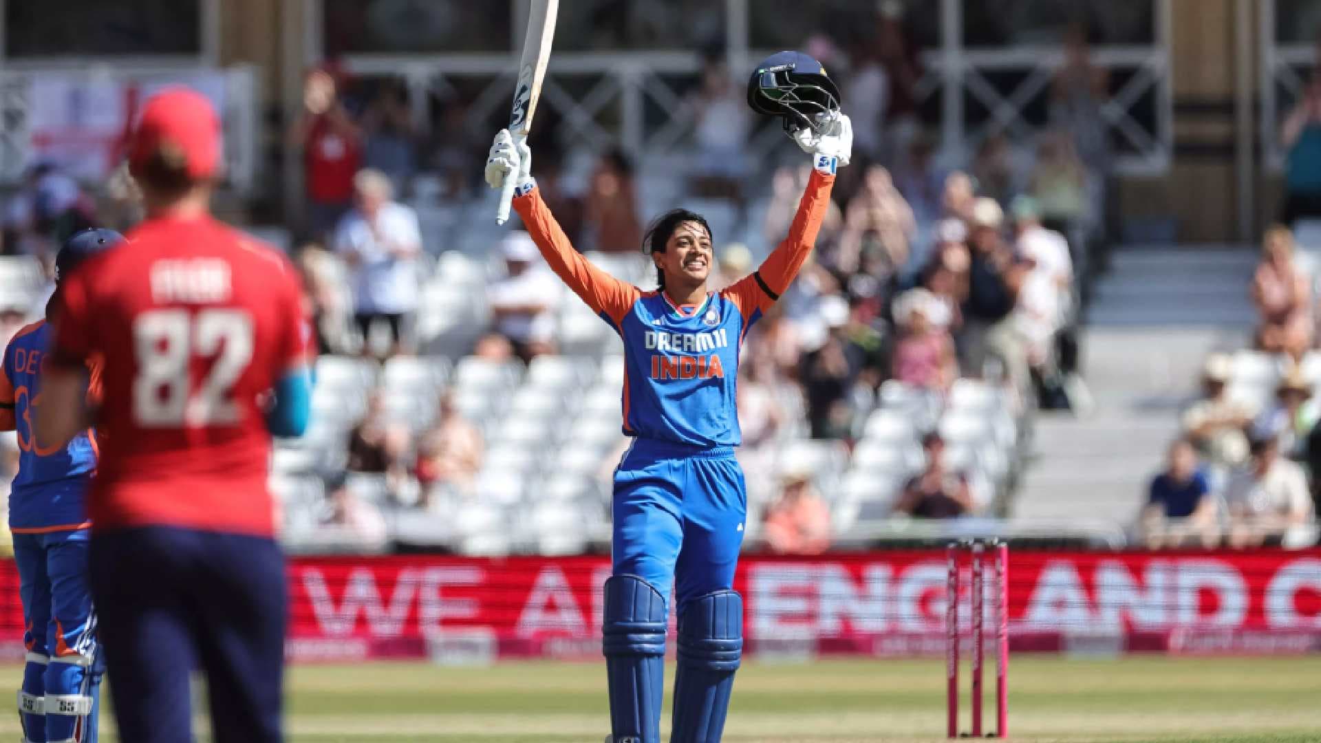 Mandhana Slips To Second As Sciver-Brunt Returns To Top Position In ICC Women’s ODI rankings