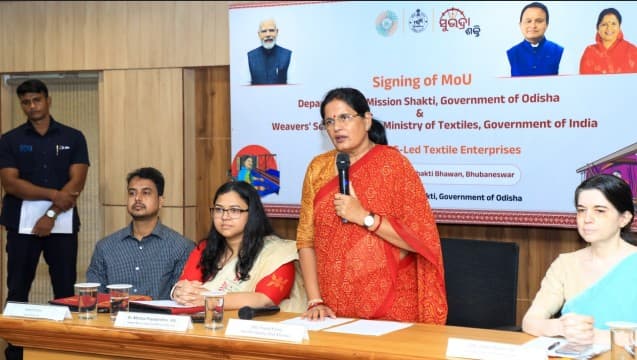 Odisha: Mission Shakti Signs MoU To Boost Women-Led Weaving Enterprises