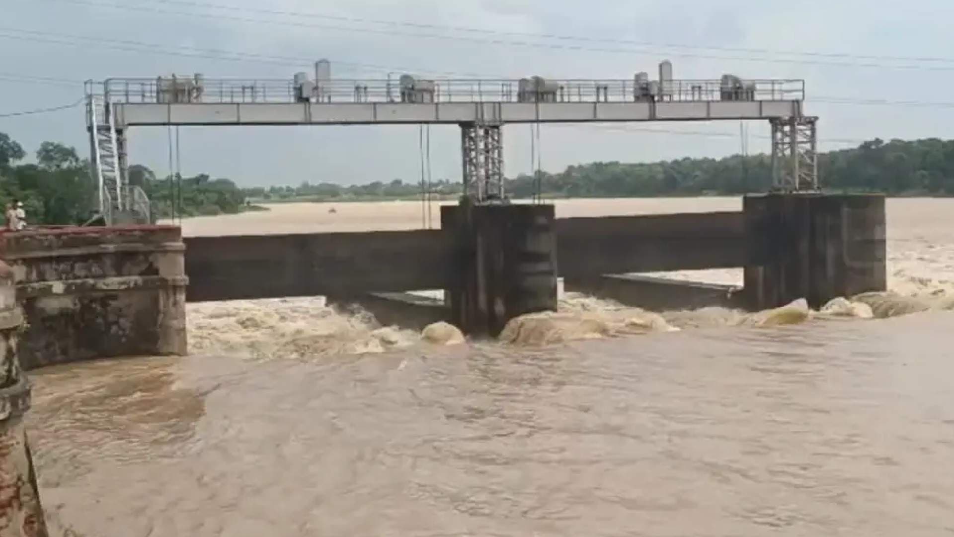 Baitarani River Near Danger Mark in Bhadrak: Rising Water Sparks Alert