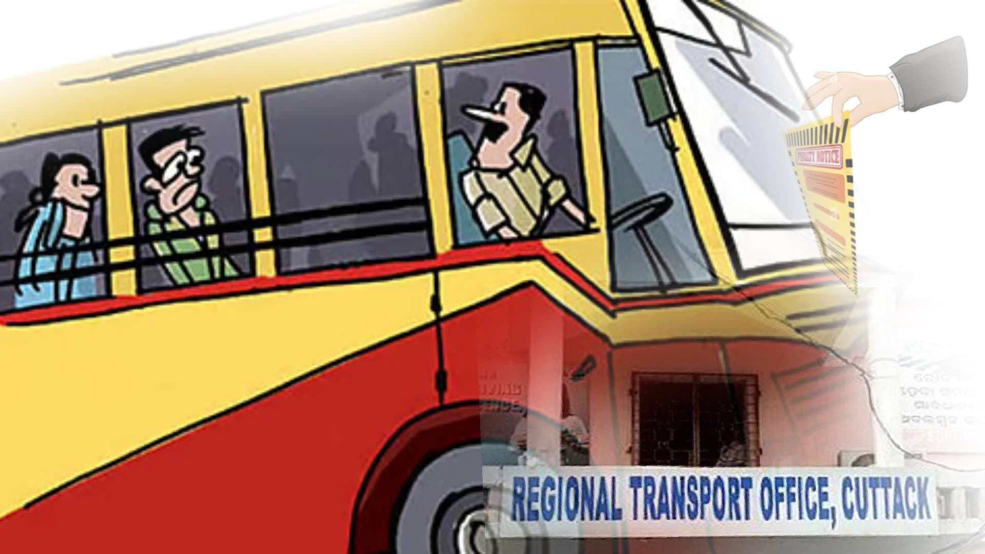 Cuttack RTO Slaps ₹10 Lakh Fine on Bus for Multiple Violations