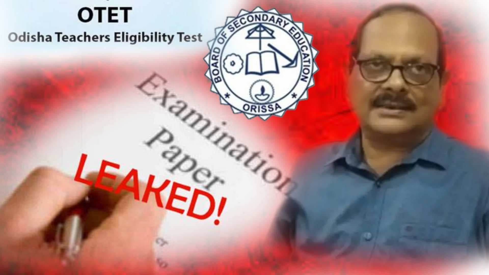 OTET Question Paper Leak Scandal: BSE Vice-President Nihar Mohanty Arrested