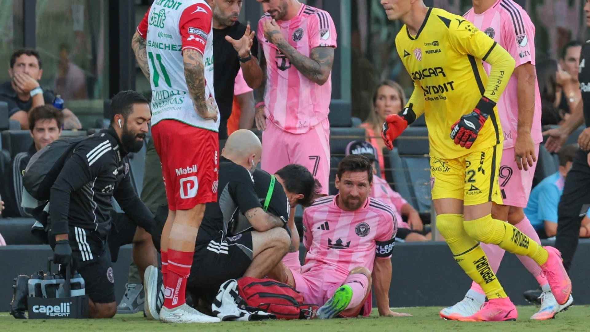 Lionel Messi Suffers Hamstring Injury During Inter Miami's Victory Over Necaxa