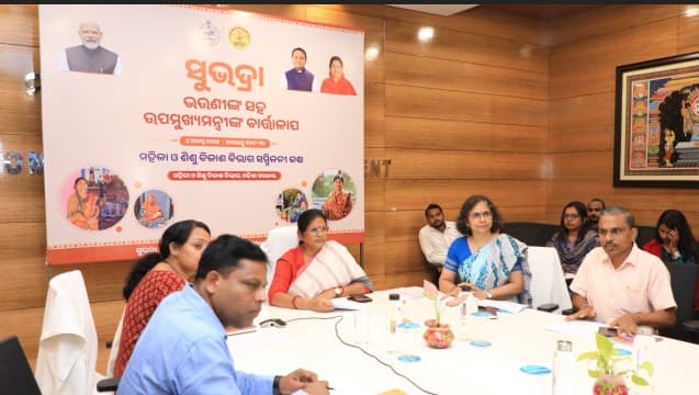 Deputy CM Pravati Parida Virtually Interacts With “Subhadra” Beneficiaries