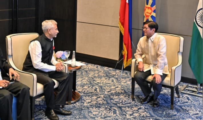 EAM Jaishankar Calls On Philippines President In New Delhi