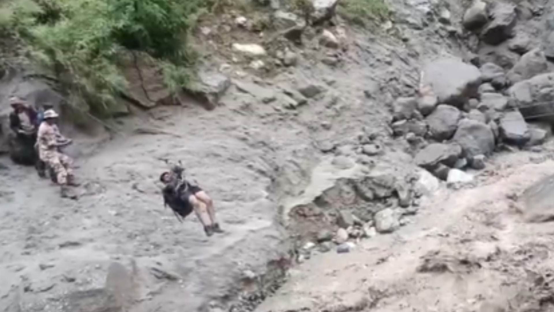 413 Pilgrims Rescued From Kinnaur Kailash Trek By ITBP, NDRF After Bridges Washed Away In Himachal