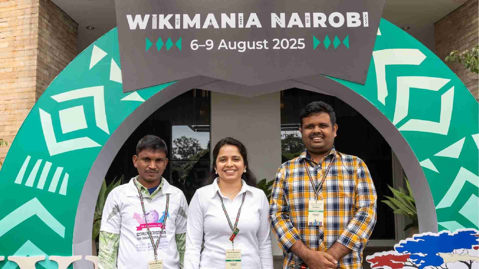 Odia And Santali Wikimedians Participate In Wikimania 2025 In Kenya