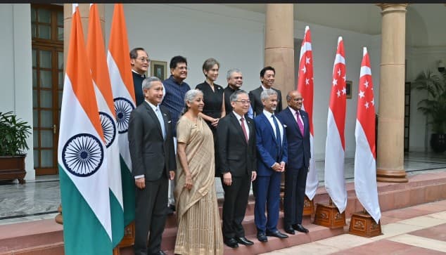 India and Singapore Hold Third Ministerial Roundtable, Strengthen Comprehensive Strategic Partnership