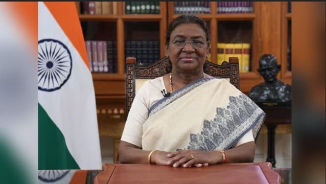 President Murmu To Address Nation Tomorrow On Eve Of 79th Independence Day