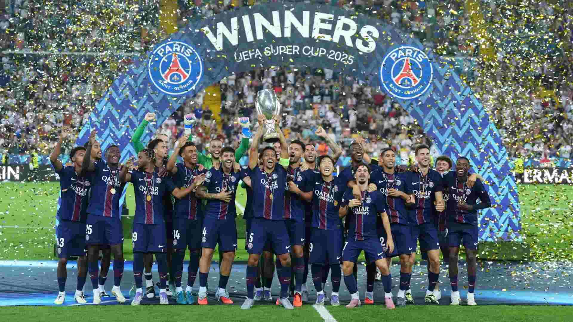 PSG Secure Dramatic Comeback Win Over Spurs To Win Super Cup