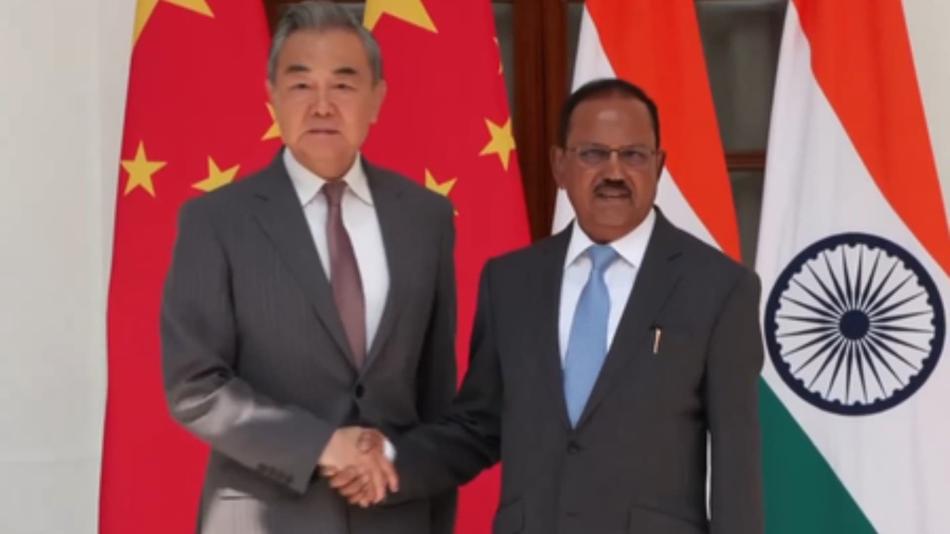 NSA Ajit Doval Meets Chinese Foreign Minister Wang Yi To Discuss Border Issues