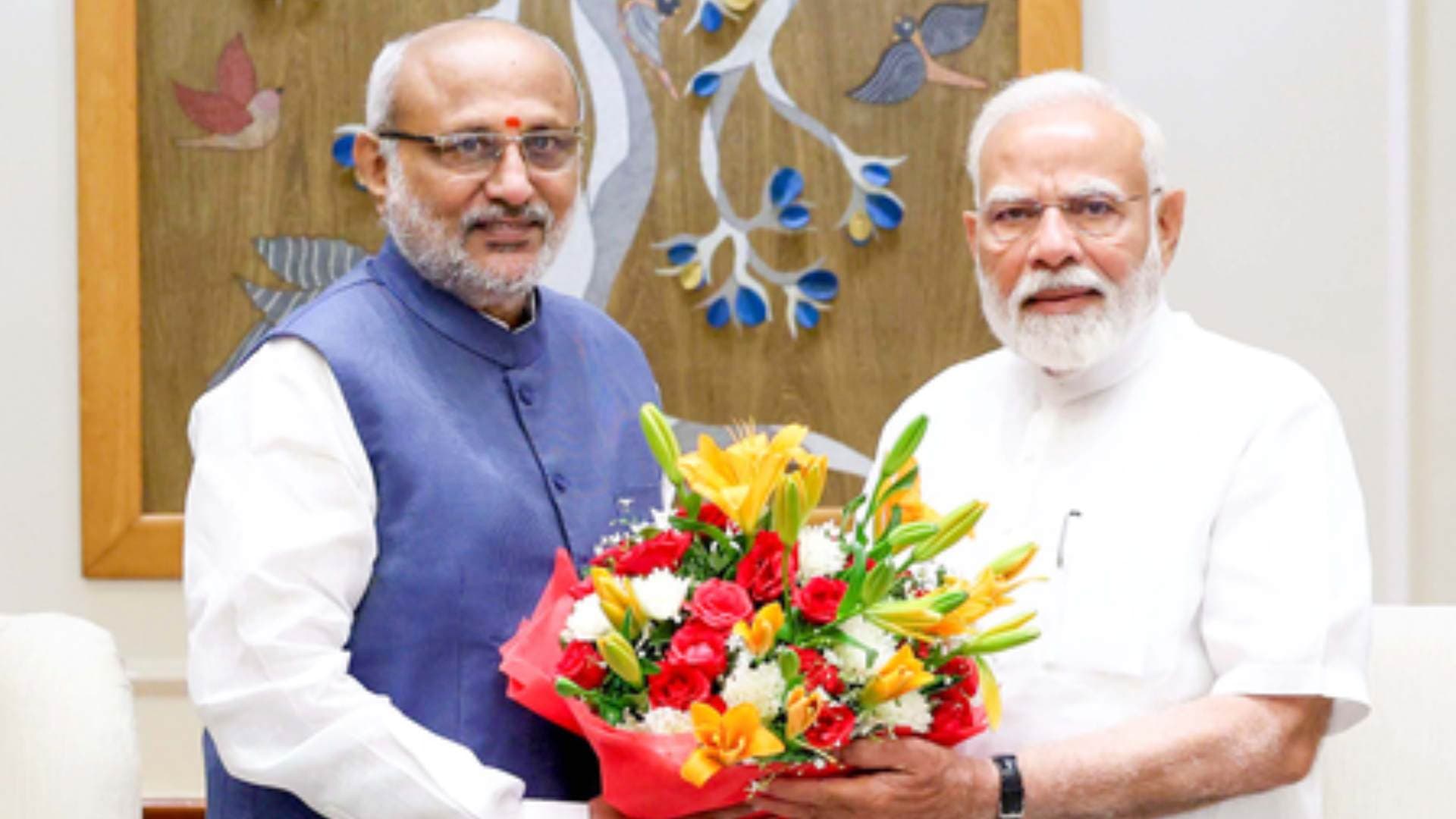 NDA's Vice Presidential Candidate CP Radhakrishnan To File Nomination Today