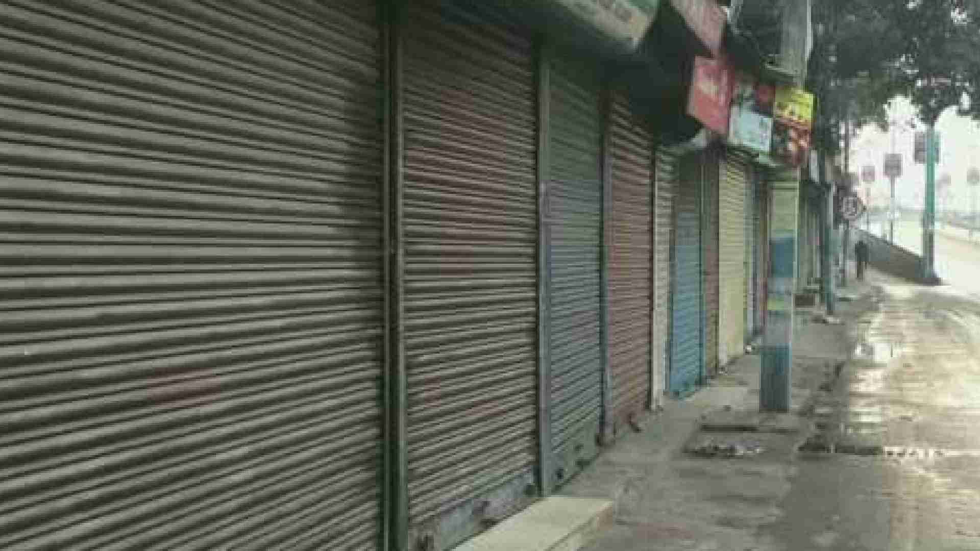 12-Hour Bandh Over NAC Status Disrupts Normal Life In Begunia