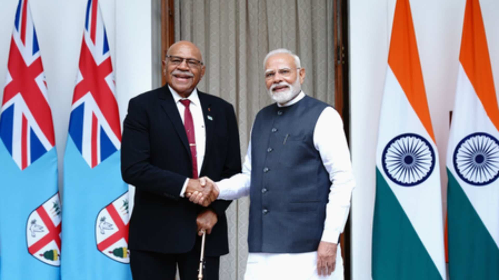 Fiji PM Rabuka’s First India Visit Marks New Chapter in Bilateral Ties
