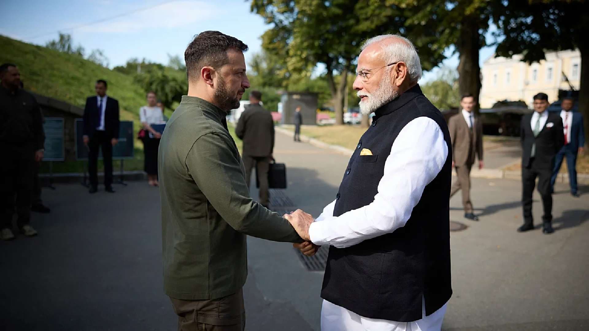 Zelensky to Modi: “We Count on India” for Peace
