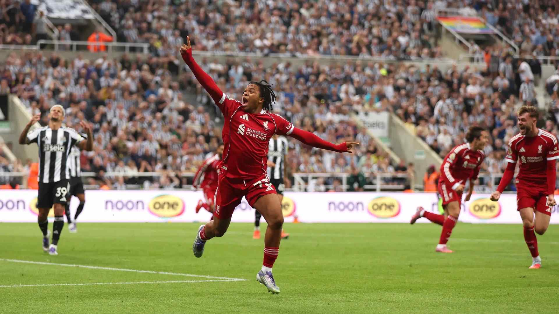 Ngumoha’s Magic Moment: 16-Year-Old Seals Liverpool Win in Thriller