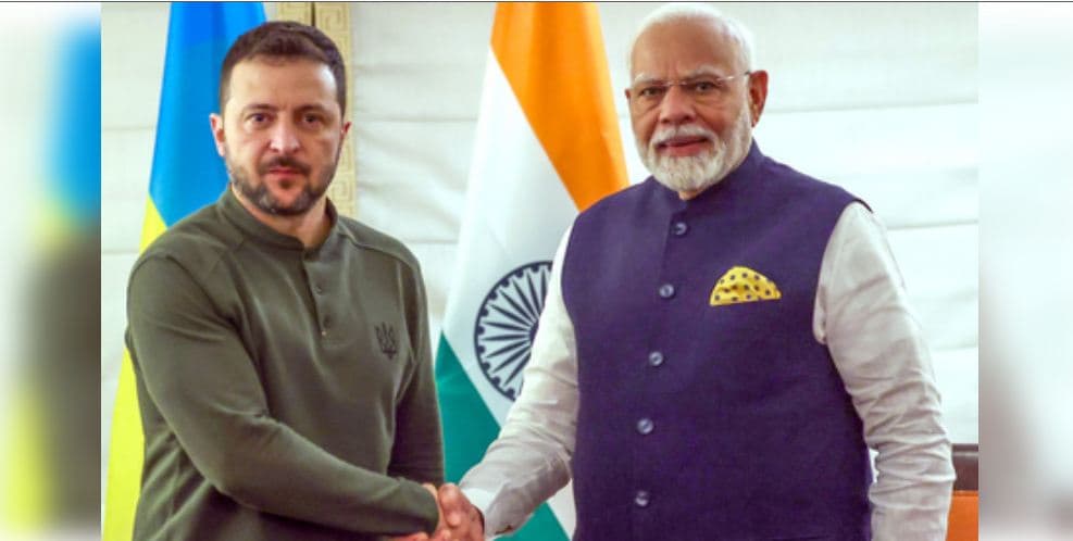 PM Modi And Zelensky Hold Key Phone Call On Ukraine Peace And Bilateral Ties Ahead Of SCO Meet