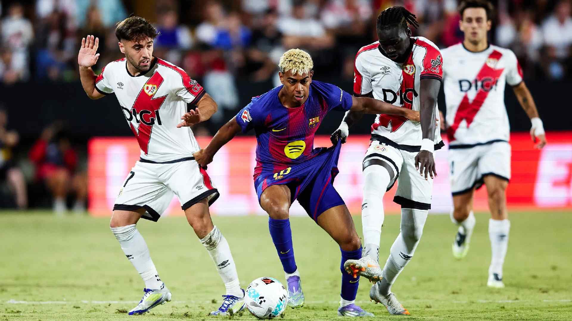 Rayo Halt Barcelona’s Winning Run in La Liga