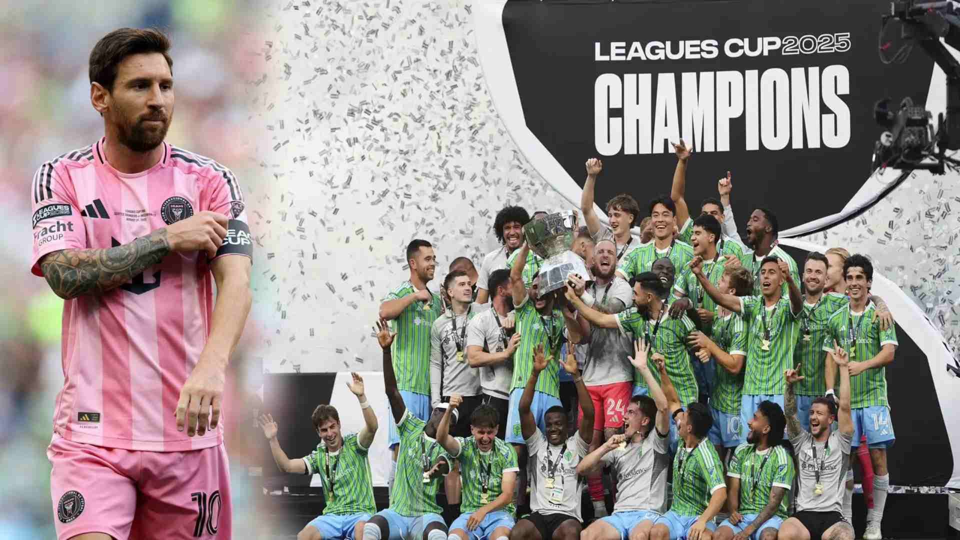 Seattle Sounders Thrash Messi’s Inter Miami to Win Historic Leagues Cup