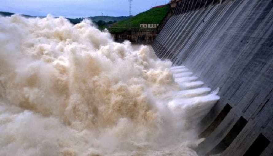 Hirakud Dam Opens Four More Gates Amid Rising Inflow, Water Level Reaches 626.43 Feet