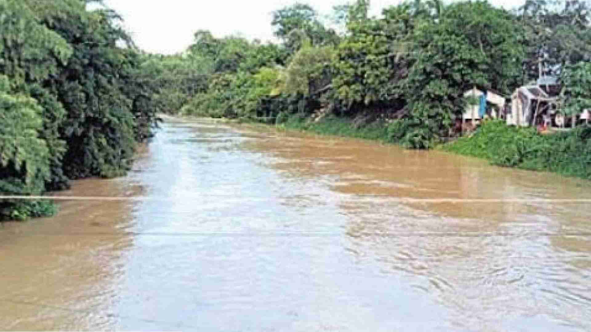 Jalaka River Breaches Warning Level Amid Persistent Rainfall