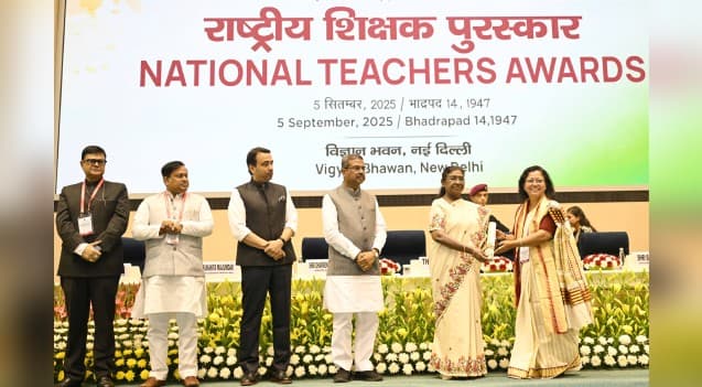 Teachers’ Day: President Murmu Honours Educators, Stresses Girls’ Education