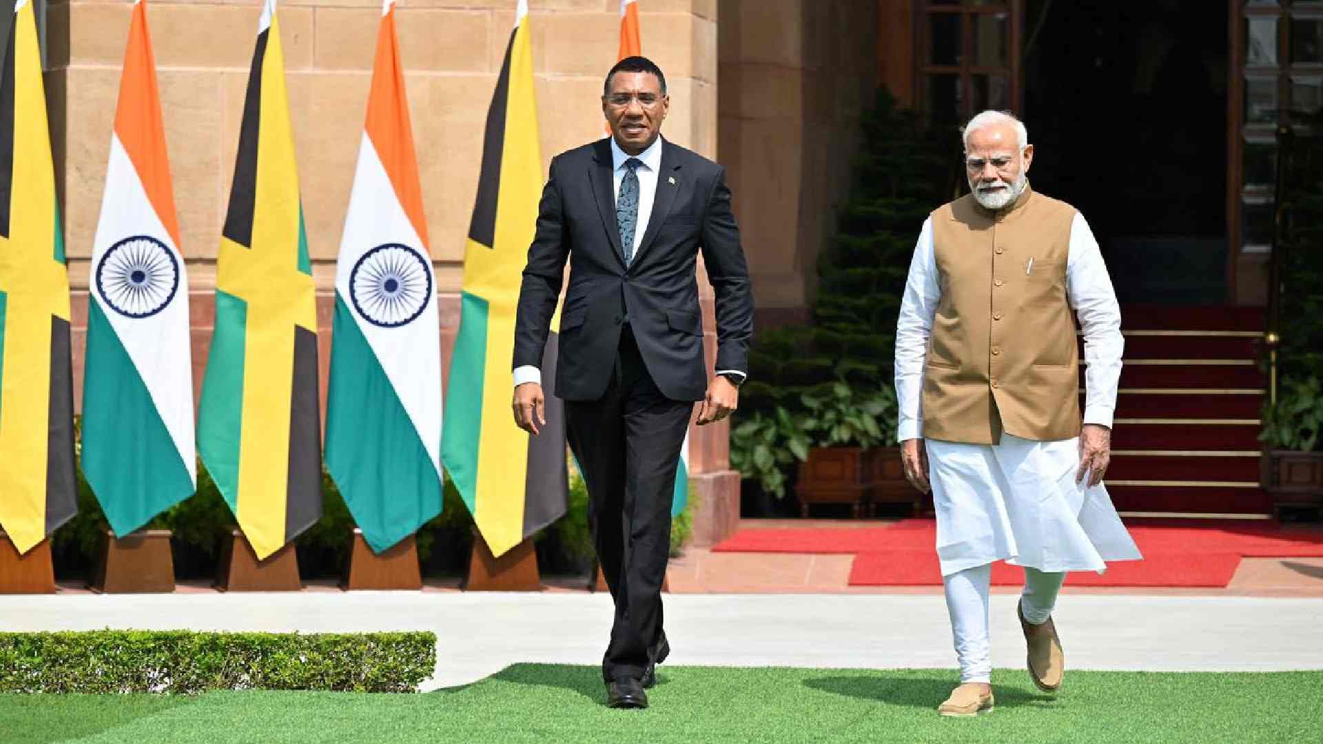 PM Modi Congratulates Holness on Historic Third Term, Vows Stronger India-Jamaica Ties