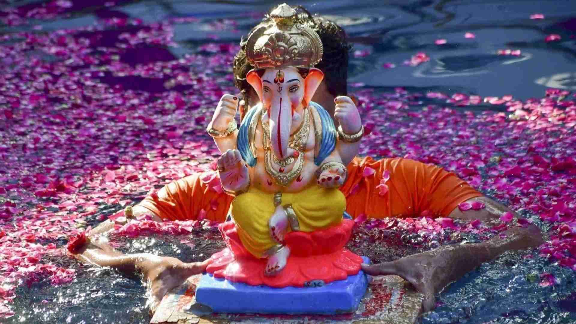 Devotees Bid Tearful Farewell To Bappa As Ganesh Visarjan Begins Across Maharashtra