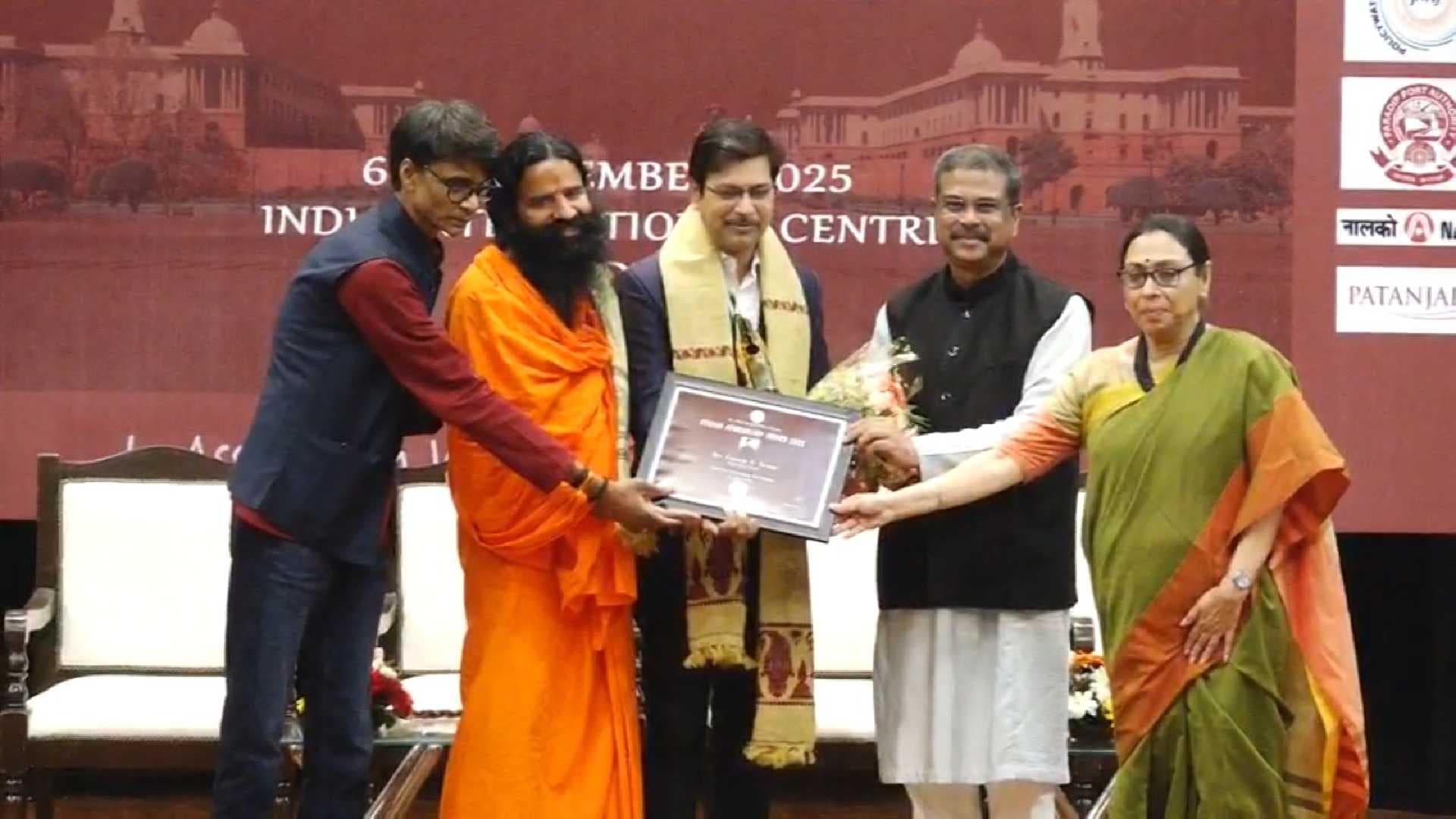 Argus Digital Editor Sangram Sarangi Bags Odisha Journalism Award in New Delhi