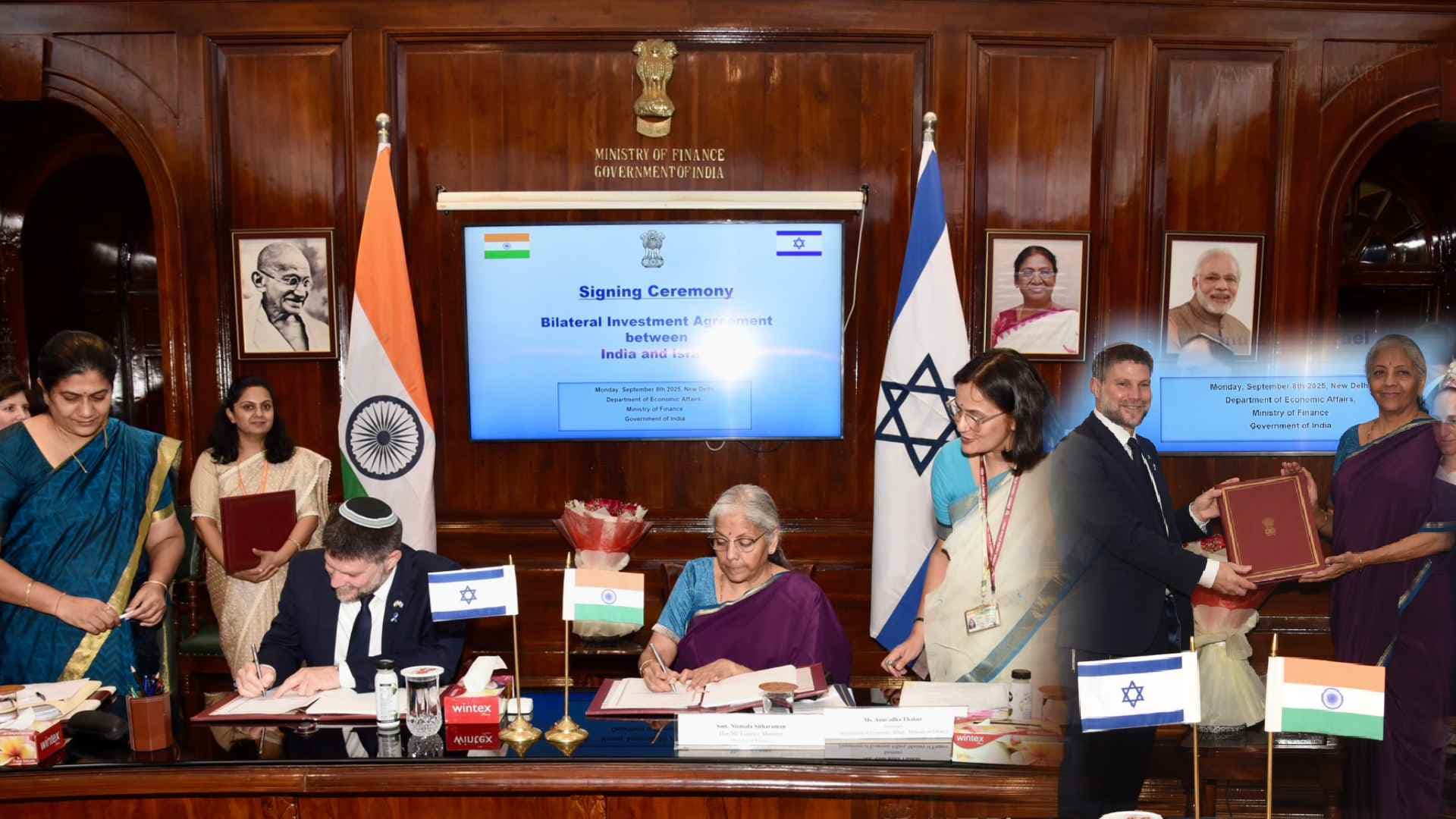 India & Israel Seal Historic Investment Pact to Power Economic Ties