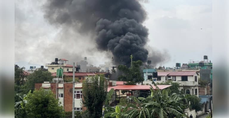 Houses Of Nepal PM Oli, Other Top Leaders Torched As Unrest Escalates