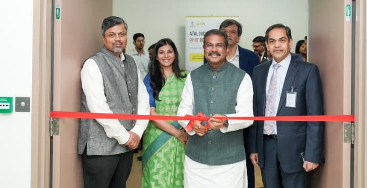 Dharmendra Pradhan Inaugurates First Overseas Atal Incubation Centre at IIT Delhi Abu Dhabi Campus
