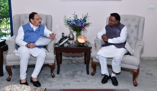 Odisha CM Meets JP Nadda Amid Cabinet Reshuffle Speculation