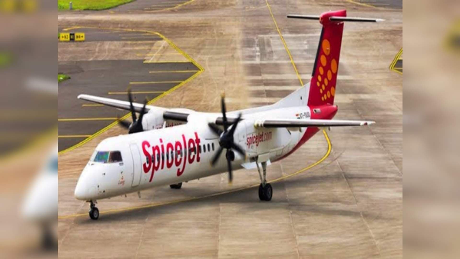 SpiceJet Lands Safely After Wheel Mishap; Tailpipe Fire Adds to Troubles