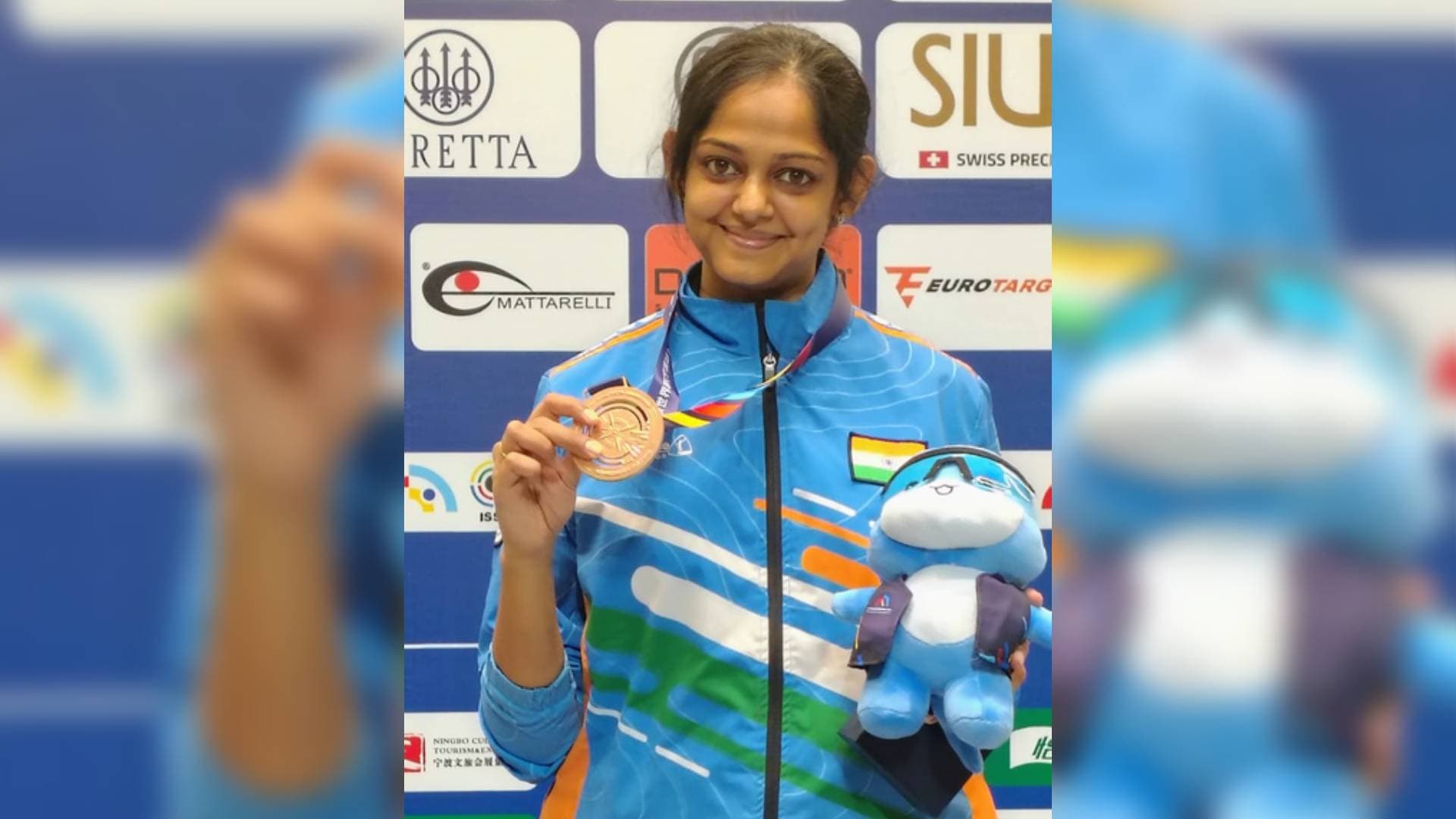 ISSF World Cup: Meghana Sajjanar Shoots Bronze as Peng Xinlu Smashes World Record
