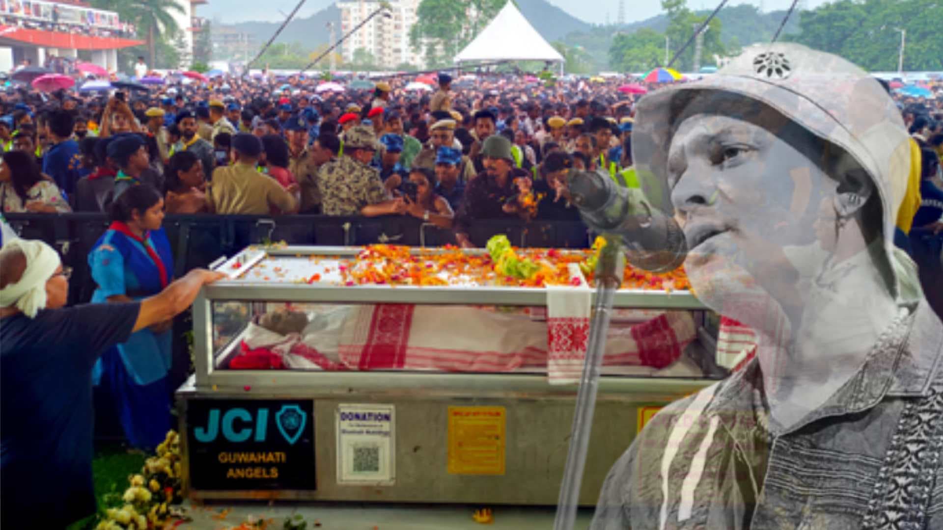 Zubeen Garg’s Final Journey Begins as Assam Mourns Music Legend, Last Rites to be Performed Today