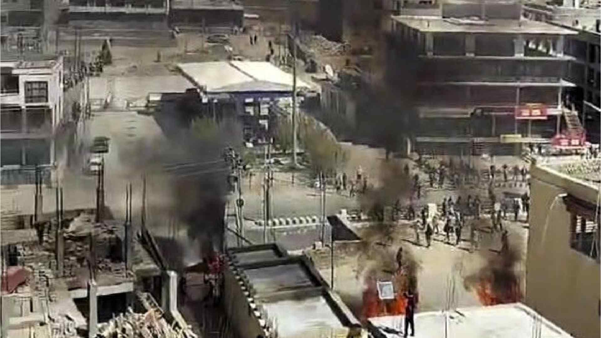 Leh Erupts in Violence as Protest Turns Deadly; Four Killed, Over 70 Injured