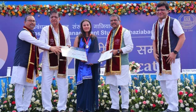 Dharmendra Pradhan Attends 34th Convocation of IMS Ghaziabad, Calls Youth To Be Part of Self-Reliant India