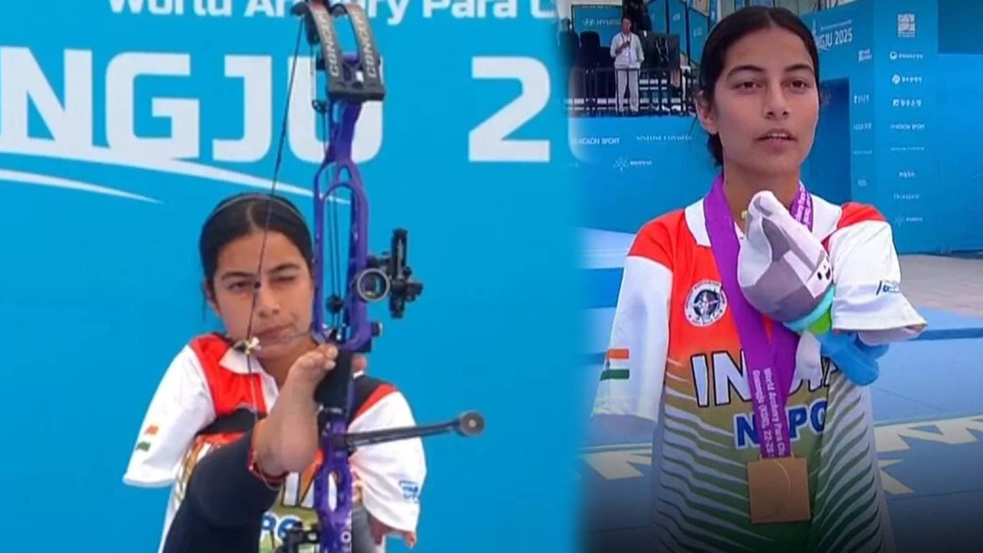 Para World Archery C’ship: Sheetal Devi Shoots Gold, Finishes with Triple Medal Haul