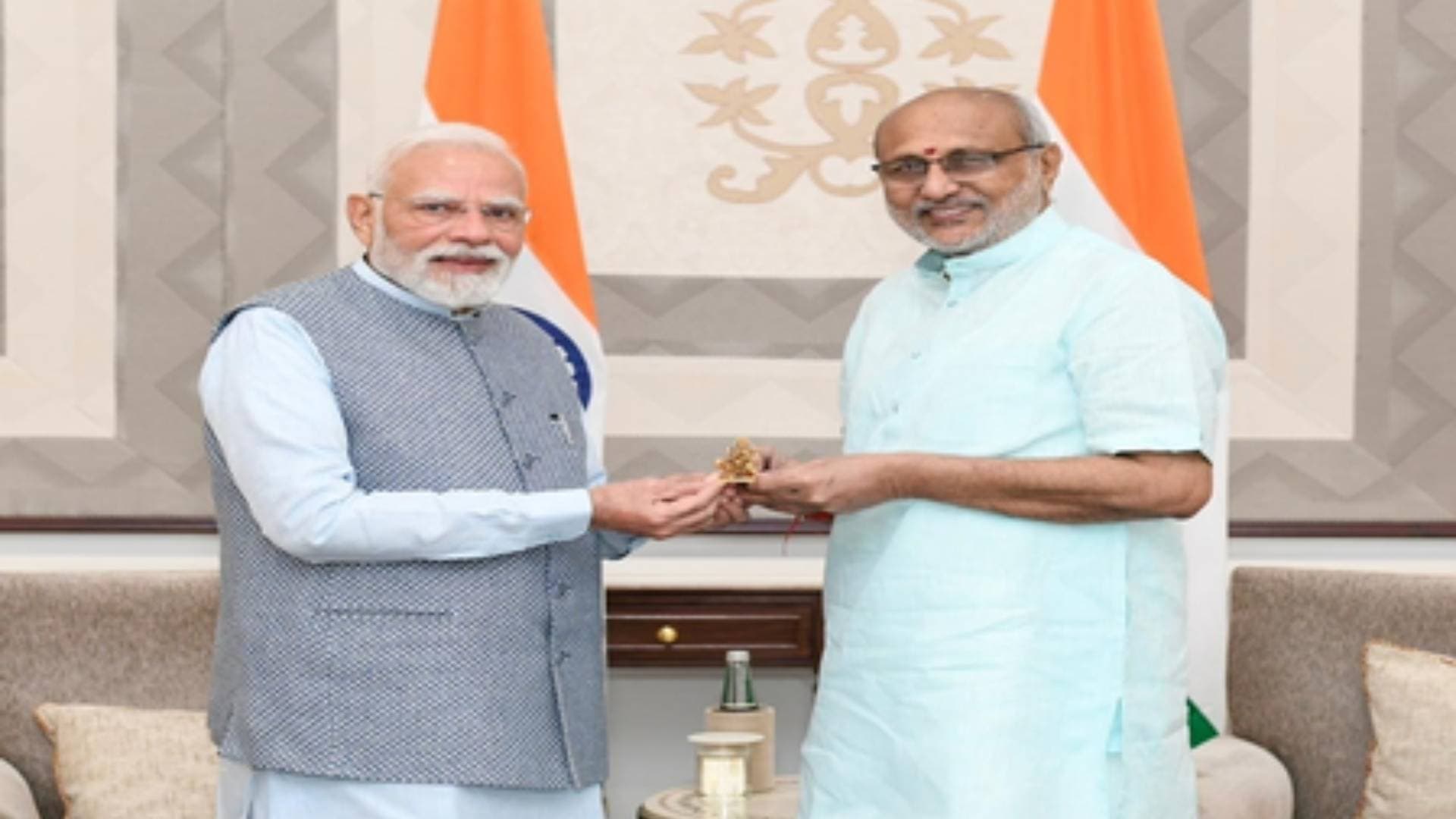 PM Modi Meets Vice-Prez Radhakrishnan, Discusses 'Wide Range of Subjects'