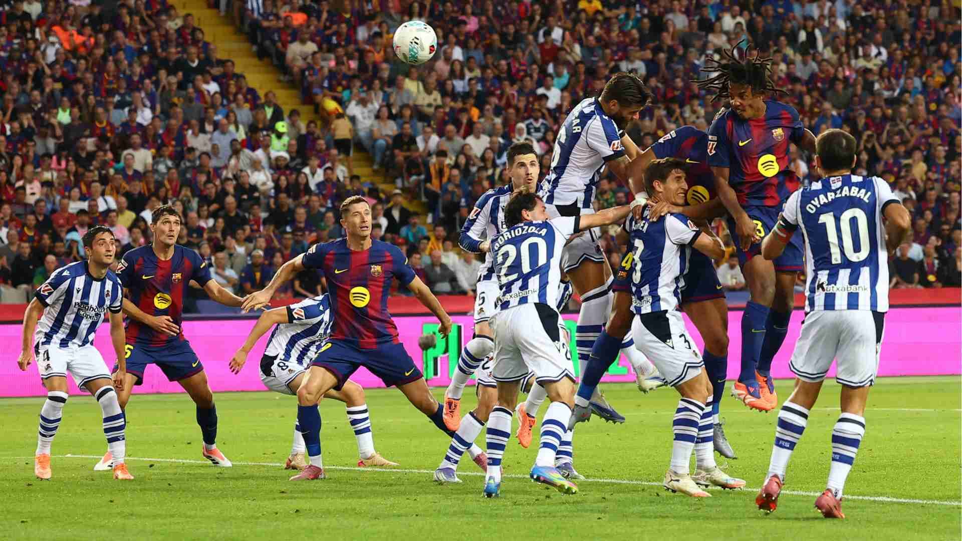 La Liga: Barca Go Top after Beating Real Sociedad 2-1
