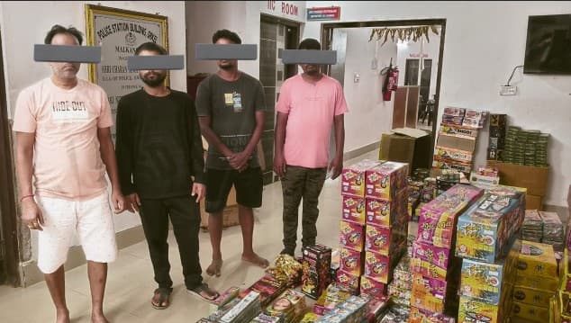 Odisha Police Seizes Illegal Firecrackers Worth Rs 8.24 Cr, 133 Arrested