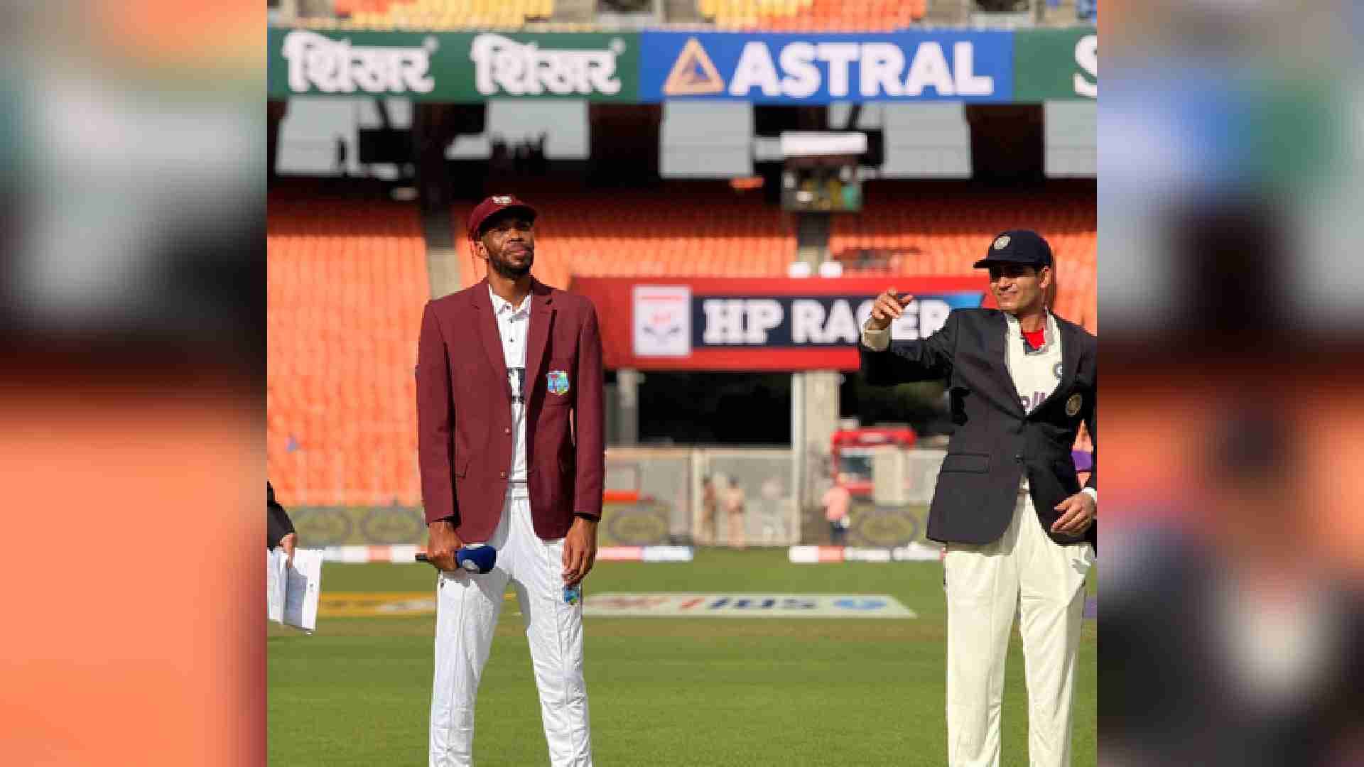 1st Test: West Indies Win Toss, Opt To Bat First Against India
