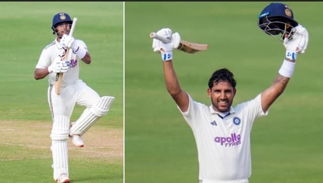 1st Test: Dhruv Jurel Celebrates His Maiden Test Hundred With An Iconic Army Drill