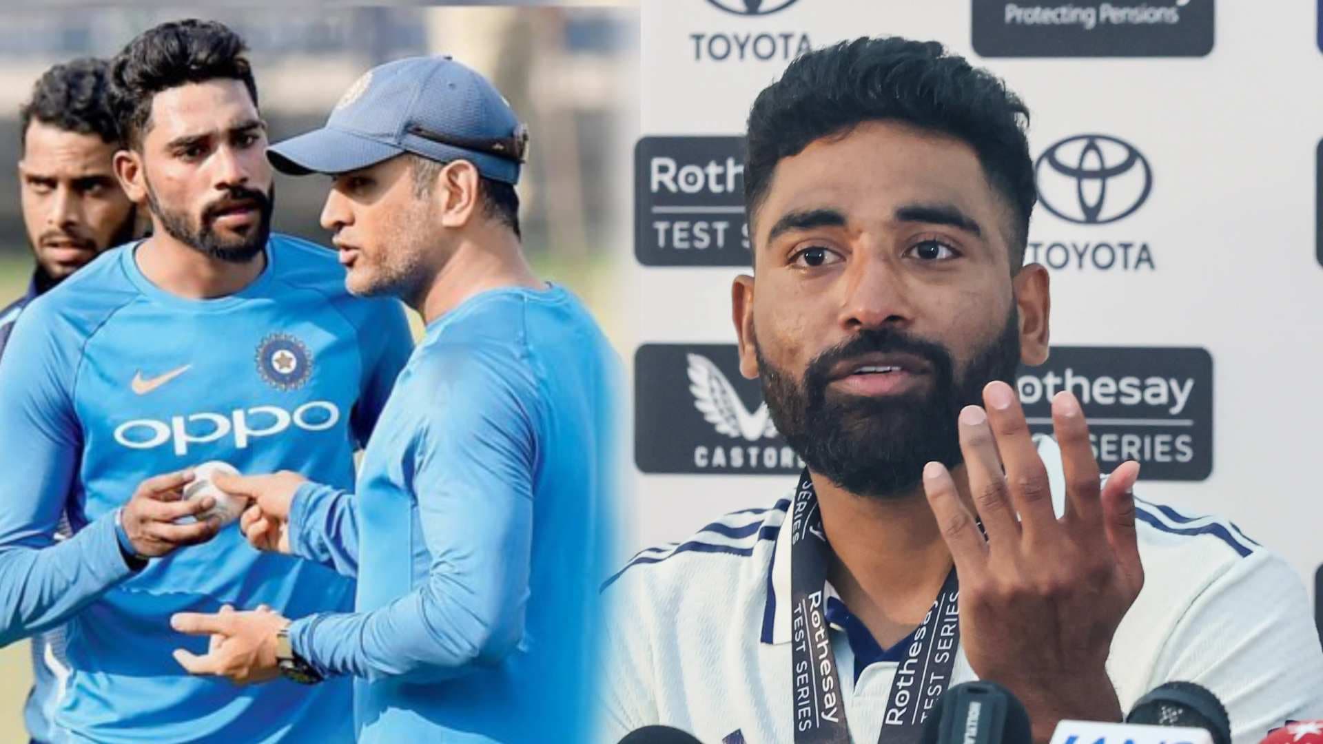 When Dhoni’s Timeless Wisdom Shaped Siraj’s Mental Strength