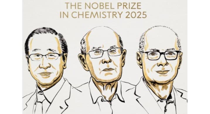 3 Scientists Win 2025 Chemistry Nobel For Developing Metal-Organic Frameworks