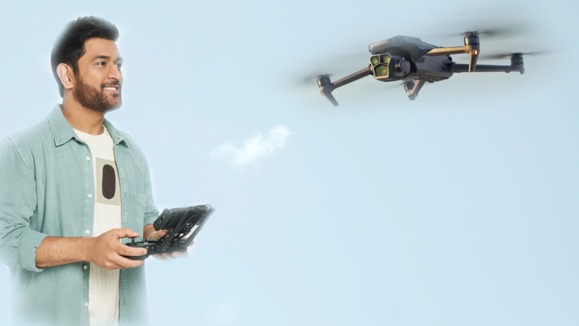 Former India Captain MS Dhoni Praised for Completing Drone Pilot Training