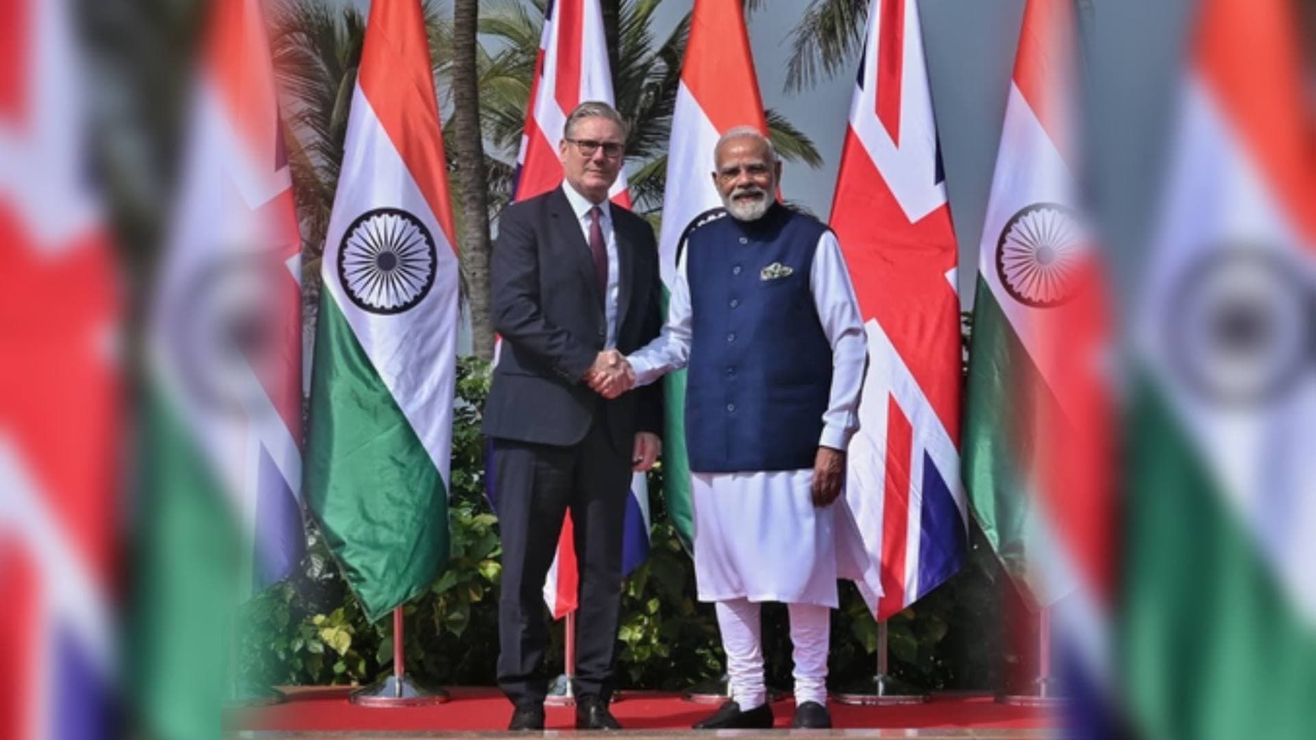 PM Modi Meets Keir Starmer in Mumbai for Strengthening India-UK Ties