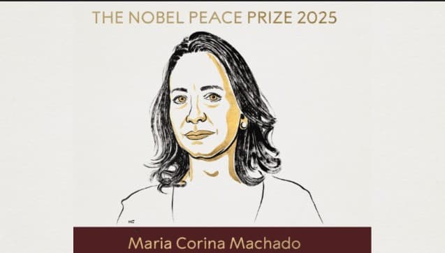 2025 Nobel Peace Goes To Venezuela’s Maria Corina Machado, No Prize For Trump