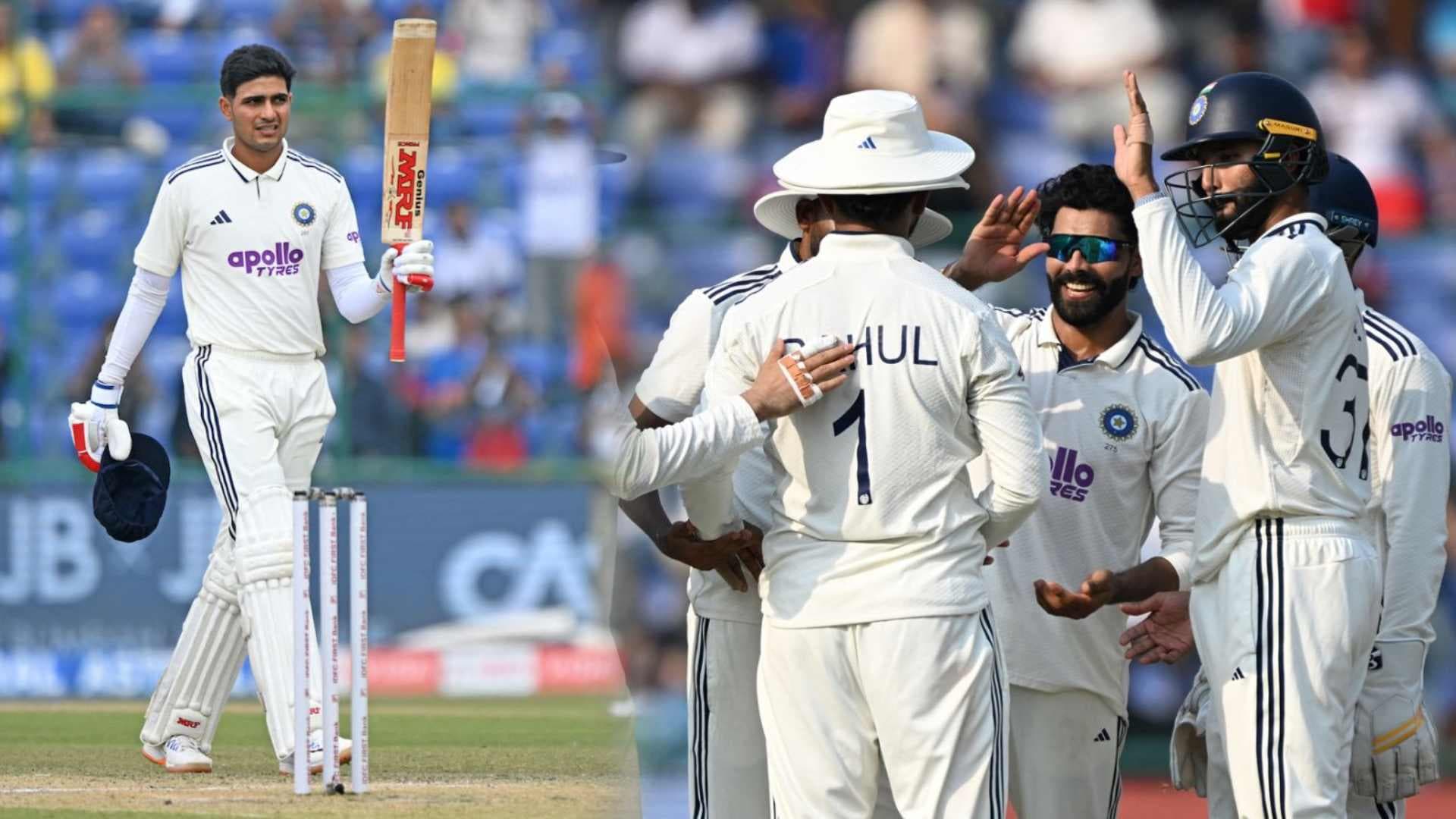 2nd Test vs West Indies: Jadeja, Kuldeep Spin Web after Gill Masterclass as India Tighten Grip
